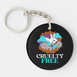 Cruelty free key ring