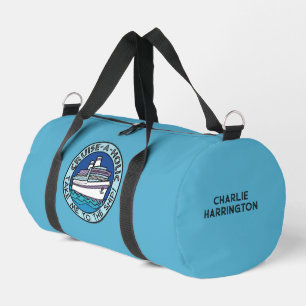 Cruise-A-Holic custom name Duffle Bag
