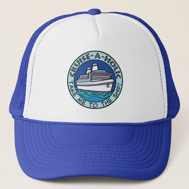 Cruise-A-Holic hats (Front)