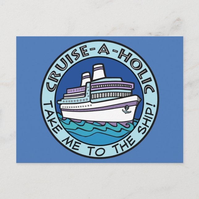 Cruise-A-Holic postcard (Front)