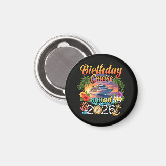 Cruise Birthday Party Vacation Magnet