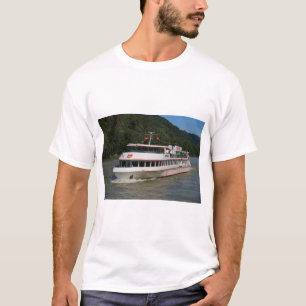 Cruise boat, River Rhine, Germany T-Shirt