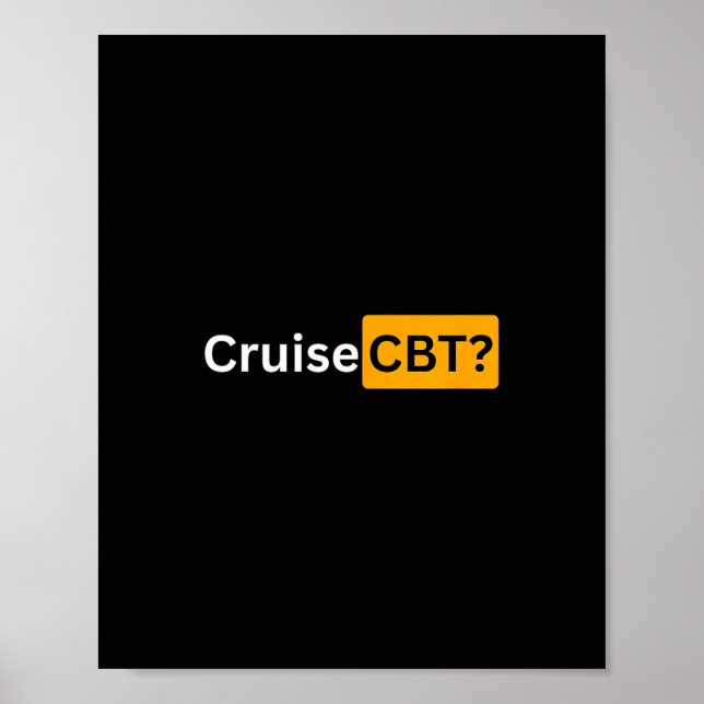 Cruise Cbt - Y Cruising Bon Voyage Gifts  Poster (Front)