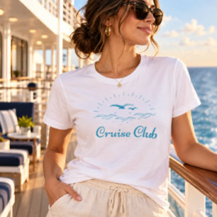 'Cruise Club' Nautical Vibes Cruise Lovers Only Tri-Blend Shirt