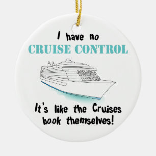 Cruise Control Ceramic Ornament