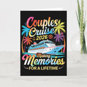 Cruise Couples 2026 Matching Vacation Husnd And Wi Card