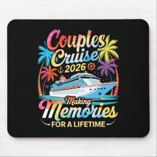 Cruise Couples 2026 Matching Vacation Husnd And Wi Mouse Pad