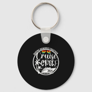 Cruise Crew 2025 Making Memories Together Summer V Key Ring
