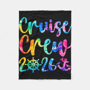 Cruise crew cruising 2026 hawaii summer vacation fleece blanket