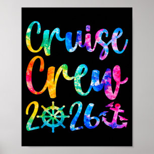 Cruise crew cruising 2026 hawaii summer vacation poster