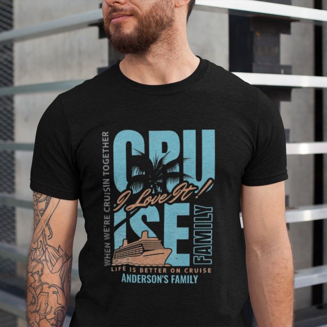 Cruise Crew Custom Family Reunion Summer Vacation  T-Shirt (Creator Uploaded)