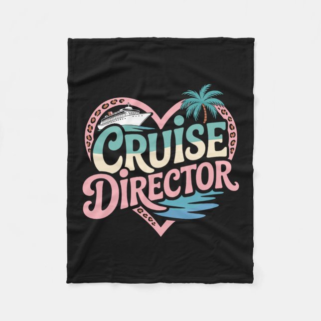 Cruise Director 1  Fleece Blanket (Front)