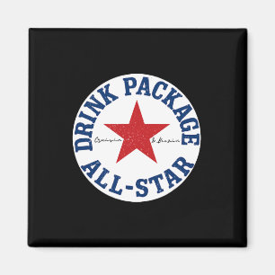 Cruise Drink Package All-star Fun Vacation Magnet
