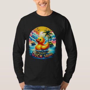 Cruise Duck Squad 2024 Cute Family Vacation Matchi T-Shirt