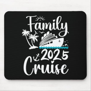 Cruise Family 2025 Squad Vacation Matching Family Mouse Pad