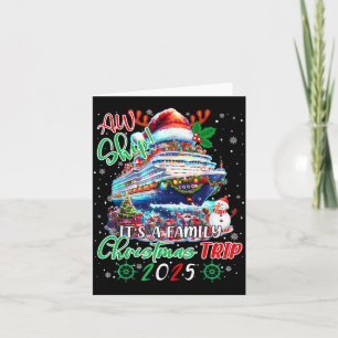 Cruise Family Aw Ship Its A Christmas Cruise Trips Card