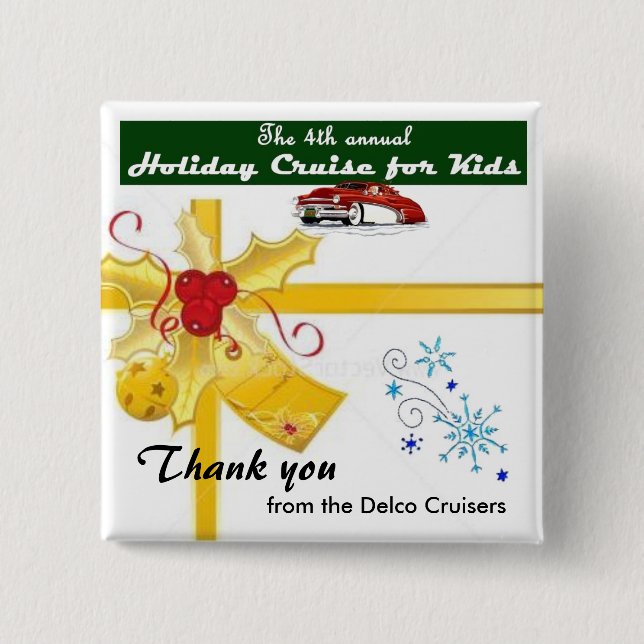 CRUISE FOR KIDS BUTTON (Front)