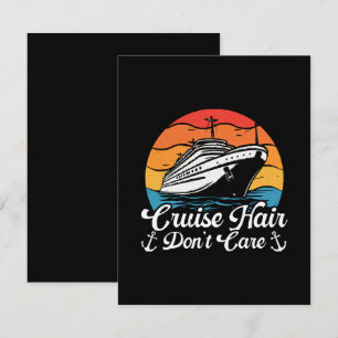 Cruise Hair Don t Care Enclosure Card