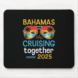 Cruise Hamas Vacation 2025 Matching Family Couples Mouse Pad
