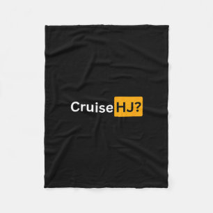 Cruise Hj - Y Cruising Bon Voyage Gifts Fleece Blanket