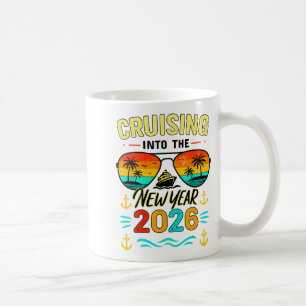 Cruise Into New Year 2026 Bringing New Year Togeth Coffee Mug