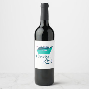 Cruise King Wine Label