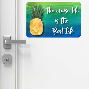 Cruise Life Best Life Cabin Stateroom Door Marker Magnet