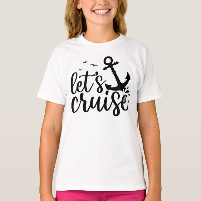 Cruise Life Vacation Matching Group Family Trip T-Shirt (Front)