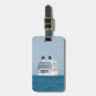 Cruise liner luggage tag