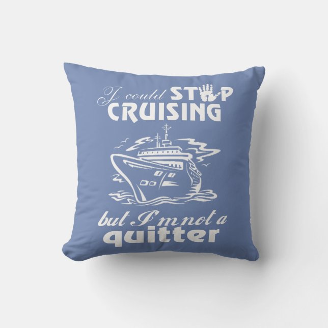 Cruise Lovers Cushion (Front)