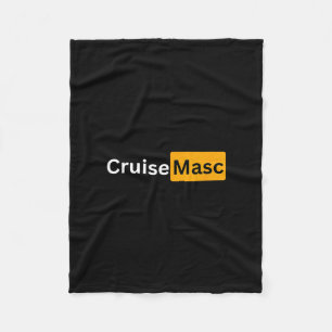 Cruise Masc - Y Cruising Bon Voyage Gifts Fleece Blanket