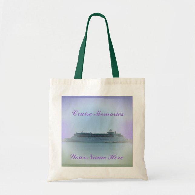 Cruise Memories Customisable Tote Bag (Front)