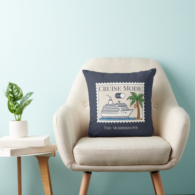 Cruise Mode On Personalised Cushion (Chair)