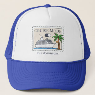 Cruise Mode On Personalised Trucker Hat