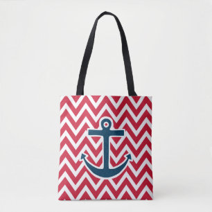 Cruise Nautical Anchor Beach Summer Tote Gift Bag