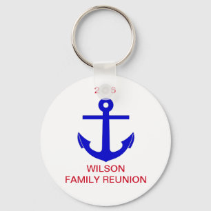 Cruise/Nautical Reunion (or Event) Key Ring
