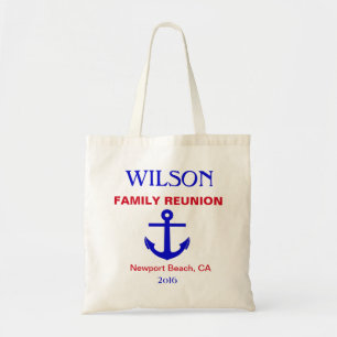 Cruise/Nautical Reunion (or Event) Tote Bag