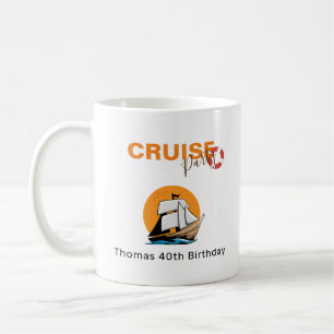 Cruise Party 40 Birthday Party Coffee Mug