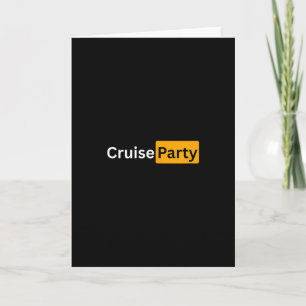 Cruise Party - Y Cruising Bon Voyage Gifts Card