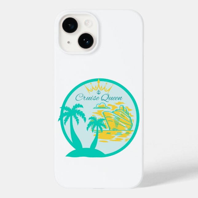 Cruise Queen Case-Mate iPhone Case (Back)