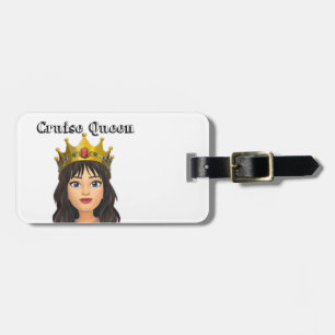 Cruise Queen luggage tag