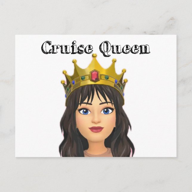 Cruise Queen postcard (Front)