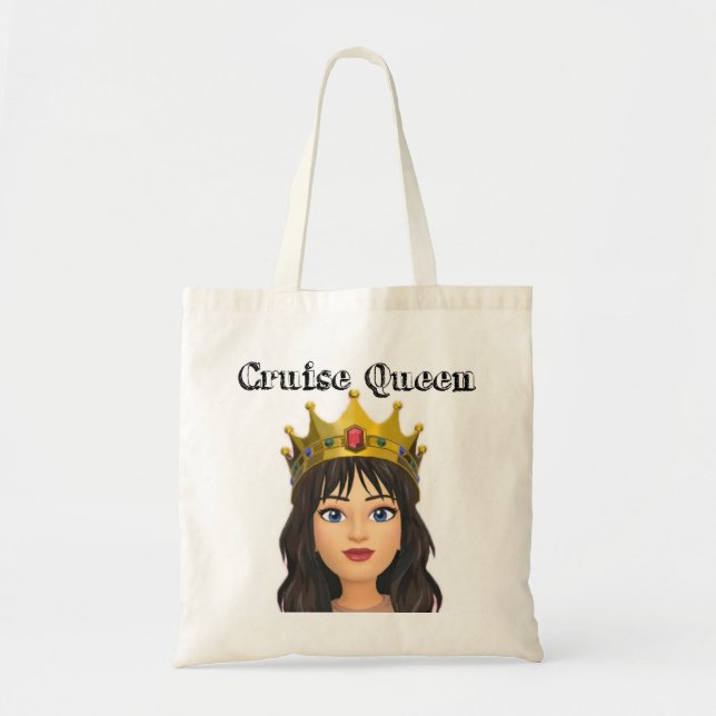 Cruise Queen Tote Bag (Front)