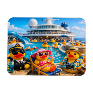 Cruise Rubber Duck - you found a duck  Magnet