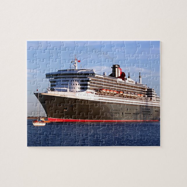 Cruise Ship 2: Queen Mary 2 Jigsaw Puzzle (Horizontal)