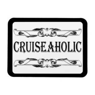Cruise Ship Addict Stateroom Cabin Door Sign Magnet