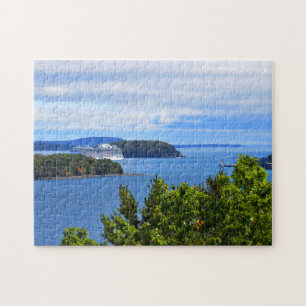 Cruise Ship Bar Harbour Puzzle