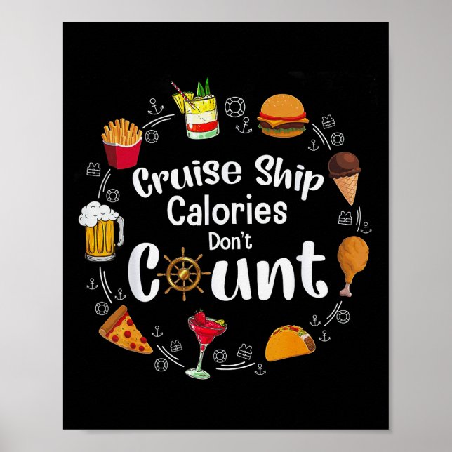 Cruise Ship Calories Don't Count  Poster (Front)