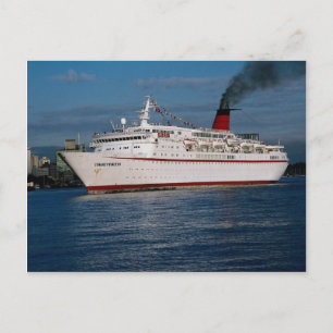 Cruise ship "Cunard Princess" Postcard