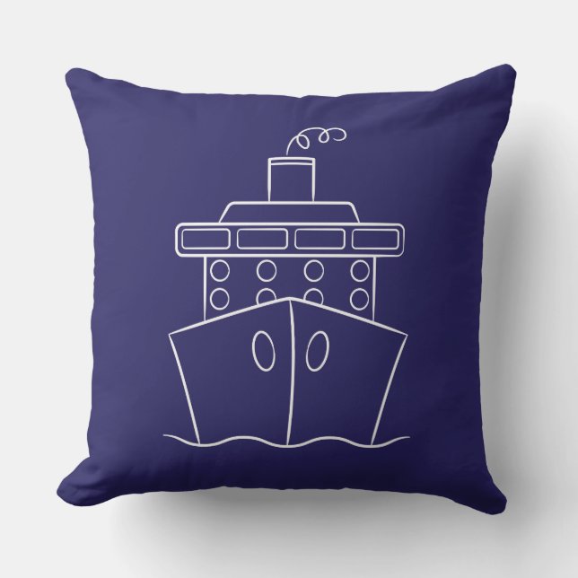 Cruise ship cushion (Front)